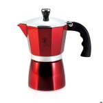 Berlingerhaus cafetire 3 tasses bourgogne ligne mtallique bh - 8544