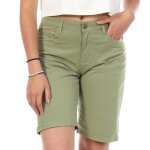 Bermuda kaki femme lee cooper wopara