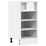Best - home buffet de cuisine - cabinet de rangement meuble bas riga blanc 40�x�445�x�815�cm - aspect ...