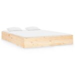Best - home meuble de chambre - uu - cadre de lit sans matelas - bois massif 140x190 cm hh14649