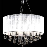 Best seller lustre avec 85 cristaux blanc - lustres - 3785361
