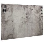 Best seller tableau noir magn�tique mural verre 50x30 cm - tableaux effa�ables � sec - 2426723