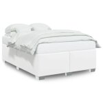 Bestlit adulte / sommier � lattes blanc cadre de lit - sans matelas - blanc 160 x 200 cm similicuir nov728358 ...
