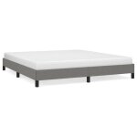 Bestlit adulte / sommier � lattes gris cadre de lit - sans matelas - gris fonc� 180 x 200 cm tissu nov600968 ...