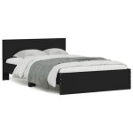 Bestlit adulte / sommier � lattes noir cadre de lit - sans matelas - noir 120 x 190 cm nov712784