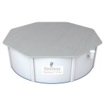 Bestway bche 4 saisons pour piscine steel wall pool ronde  366cm