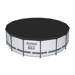 Bestway bche 4 saisons ronde 470 cm pour piscine hors sol diamtre 457 cm