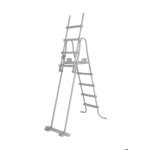 Bestway bestway �chelle s�curis�e pour piscine hors - sol jusqu� hauteur 132 cm - 2 x 4 marches