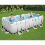 Bestway ensemble de piscine power steel rectangulaire 488x244x122 cm Bestway ensemble de piscine power steel rectangulaire 488x244x122 cm
