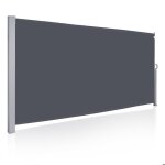 Bettizia auvent lat�ral paravent ext�rieur 160x300cm r�tractable store lat�ral patio protection r�sistant ...