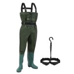 Bettizia waders avec crochet pantalon de pche denier nylon pantalon de bassin avec caoutchouc taille ...