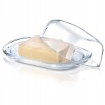 Beurrier - kadax - verre - couvercle - dimensions 195x13x7 cm - compatible lave - vaisselle