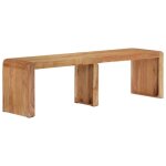 Bewi�banc - charge maximale (par si�ge) : 110 kg - banquette 160x38x45cm bois massif dacacia - hauteur:45cm ...
