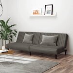 Bewi®canapé - lit / sofa bed - 2 personnes - clic - clac 2 places gris similicuir &fr68886 Bewi®canapé - lit / sofa bed - 2 personnes - clic - clac 2 places gris similicuir &fr68886
