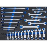 Garniture datelier - bgs - 3 / 3 - cl�s � fourche et mixtes - acier chrome - vanadium - compatible bgs ...