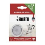 Bialetti - filtre + 3 joints pour cafetire italienne 3 / 4 tasses