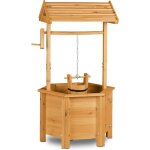 Bibelot / statue en forme de puit de décoration jardin en bois avec seau et manivelle hxlxp: 82 x 47 ... Bibelot / statue en forme de puit de décoration jardin en bois avec seau et manivelle hxlxp: 82 x 47 ...