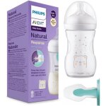 Biberon avent response 260 ml - naturel - air free - stars scy673