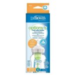 Biberon - dr browns - 120ml - col �troit - syst�me anti - coliques - t�tine tol�r�e