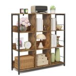 Bibliothèque - bealife - 9 cubes - Étagère murale 3 niveaux - meuble rangement - 100 x 30 x 1015 cm - ... Bibliothèque - bealife - 9 cubes - Étagère murale 3 niveaux - meuble rangement - 100 x 30 x 1015 cm - ...