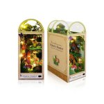 Biblioth�que en bois 3d maison de poup�e � construire soi - m�me coin lecture kit de construction pour ...