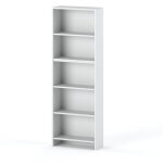 Bibliothque de bureau blanche 60 cm 5 tagres tagre  jouets loft