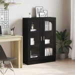 Biblioth�que - ch�ne noir - 825x305x115 cm - 3 �tag�res - bois ding�nierie