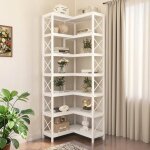 Bibliothèque dangle 60 x 60 x 200 cmgrande étagère dangle industrielle étagère dangle sur pied blanc Bibliothèque dangle 60 x 60 x 200 cmgrande étagère dangle industrielle étagère dangle sur pied blanc