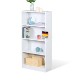 Bibliothèque maine Étagère blanche sur pied en bois à 3 / 4 / 6 étages blanc 60 x 24 x 121. 5 cm (4 étages) ... Bibliothèque maine Étagère blanche sur pied en bois à 3 / 4 / 6 étages blanc 60 x 24 x 121. 5 cm (4 étages) ...