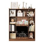 Biblioth�que avec tableau noir portes coulissantes et �tag�re pour livres dimages �tag�re ouverte120 ...