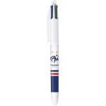 Bic - stylo 4 couleurs france fff coq bleu