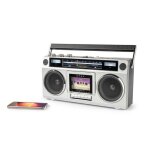 Bigben radio fm ghetto blaster bluetooth avec lecteur et enregistreur k7