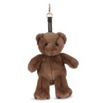 Bijou de sac - doudou et compagnie - dc4387 - nounours marron glac� - peluche toute douce - facile � ...