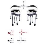 Bijoux pour visage adhsifs nonne