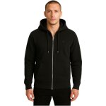 Bill tornade gilet  capuche uni noir homme