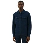 Bill tornade surchemise en laine melang� quebec bleu marine homme