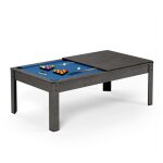 Billard amricain convertible table 6places kitbill 6ft 2065x1165x80cm plateau et accessoires inclus ...