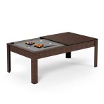 Billard amricain convertible table 6places kitbill 6ft 2065x1165x80cm plateau et accessoires inclus ...