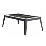 Billard ren pierre steel blanc pieds gris ardoise - rfrence 2368