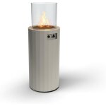 Bino - planika - chauffage de terrasse colonne avec feu cheminée à gaz propane ou gpl hauteur 102cm 8kw ... Bino - planika - chauffage de terrasse colonne avec feu cheminée à gaz propane ou gpl hauteur 102cm 8kw ...