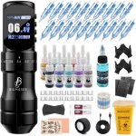 Biomaser kit stylo rotatif sans fil - batterie 2200mah 20 aiguilles stylo led num�rique 7 r�glages course ...