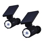 Bionic spotlight deluxe led lampes solaires spot � �nergie solaire avec d�tecteur de mouvement de 25 ...