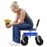 Biplut si�ge de jardinage 150kg brouette chariot de jardin chariot datelier si�ge de travail 32 x 32 ...