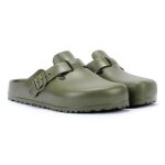 Birkenstock boston eva sabots Étroits kaki pour femmes - eur 36 Birkenstock boston eva sabots Étroits kaki pour femmes - eur 36