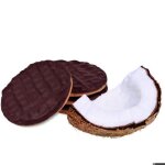 Biscketo line@diet 7 portions individuelles de biscuits c�tog�nes � la noix de coco enrob�s de chocolat ...