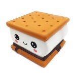 Biscuit sandwich au chocolat jouet squishy  pression lente pain parfum jouets cadeaux  libration ...