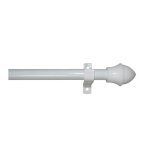 Bistrot - tringle extensible 75 - 120 cm - �12 / 10 mm - pour vitrage