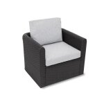 Bjird - coussin pour chaises de jardin - graphite 60x55 cm - coussin de si�ge ou transat de jardin