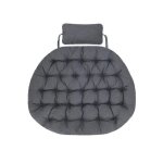 Bjird - coussin fauteuil suspendu 100x128cm bleu marine (ecolen) fauteuil balancoire chaise oeuf