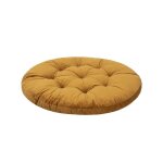 Bjird - coussin pour fauteuil suspendu oeuf - diamètre 65 cm jaune - fauteuil balancoire chaise oeuf Bjird - coussin pour fauteuil suspendu oeuf - diamètre 65 cm jaune - fauteuil balancoire chaise oeuf